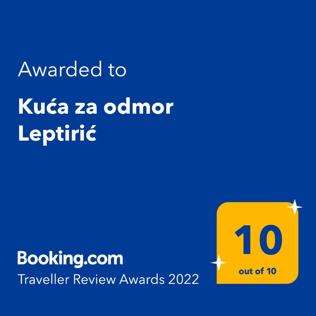 Vila Kuca Za Odmor Leptiric Pisak Exteriér fotografie